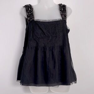 Hoss Intropia beaded top